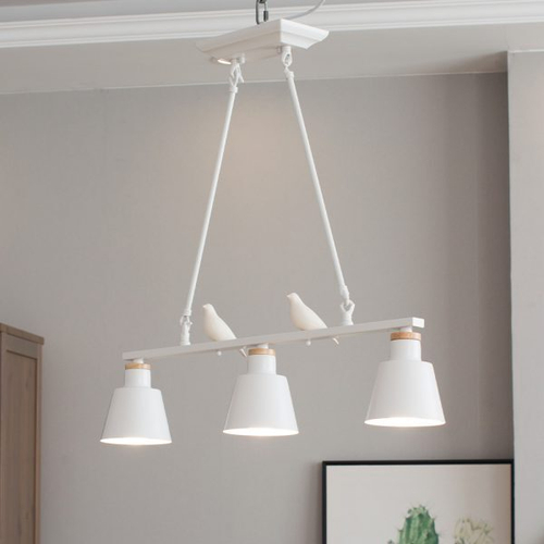 Подвесной светильник Home Light Астерия MMD-LED A070-2-3xE27 белый