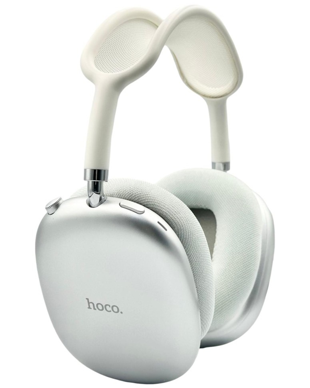 Стереонаушники Bluetooth полноразмерные Hoco W55 Plus ANC BT5.4/ANC/65ч серебристые