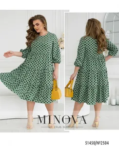 Платье 2504-мята Minova