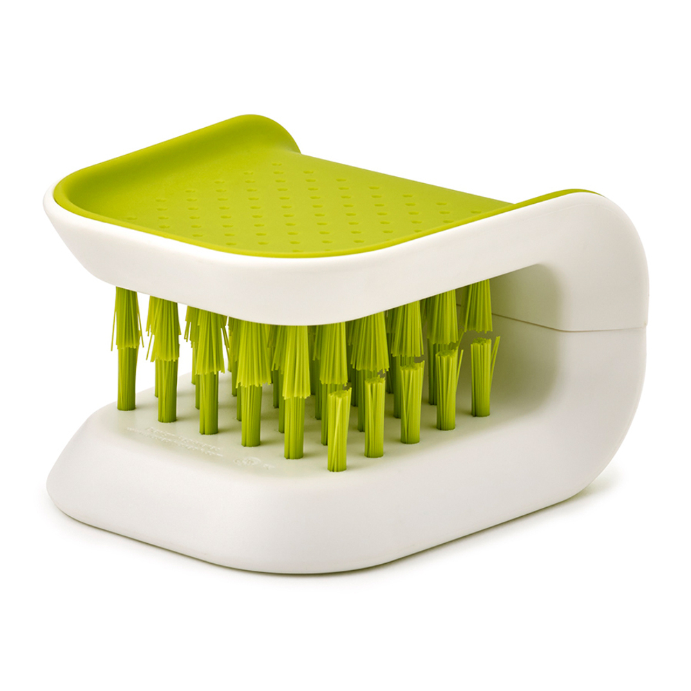 Щетка для столовых приборов и ножей bladebrush, зеленая