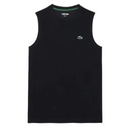 Мужская теннисная футболка Lacoste Ultra Dry Sport - black