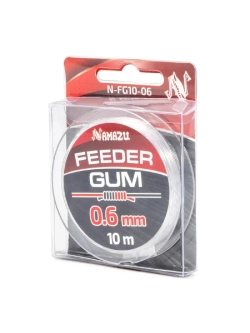 Фидергам FEEDER GUM, L-10 м прозрачный