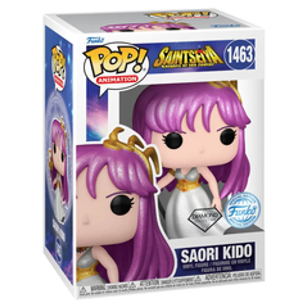 Funko POP! Saint Seiya: Saori Kido (Athena) (Diamond Exc) (1463)