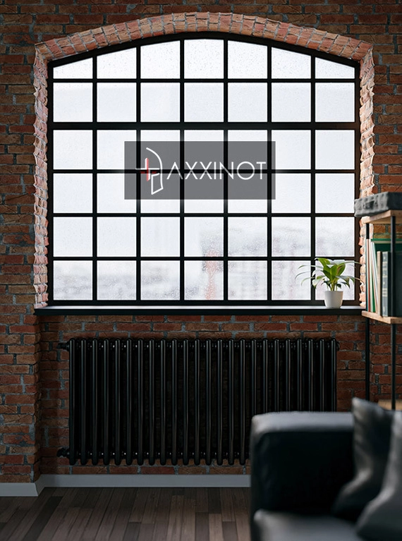 Axxinot Sentir 3057 - трехтрубный трубчатый радиатор высотой 570 мм, боковое подключение