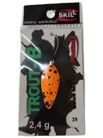 Блесна SKILL TROUT-B 2.4 г. цв 39