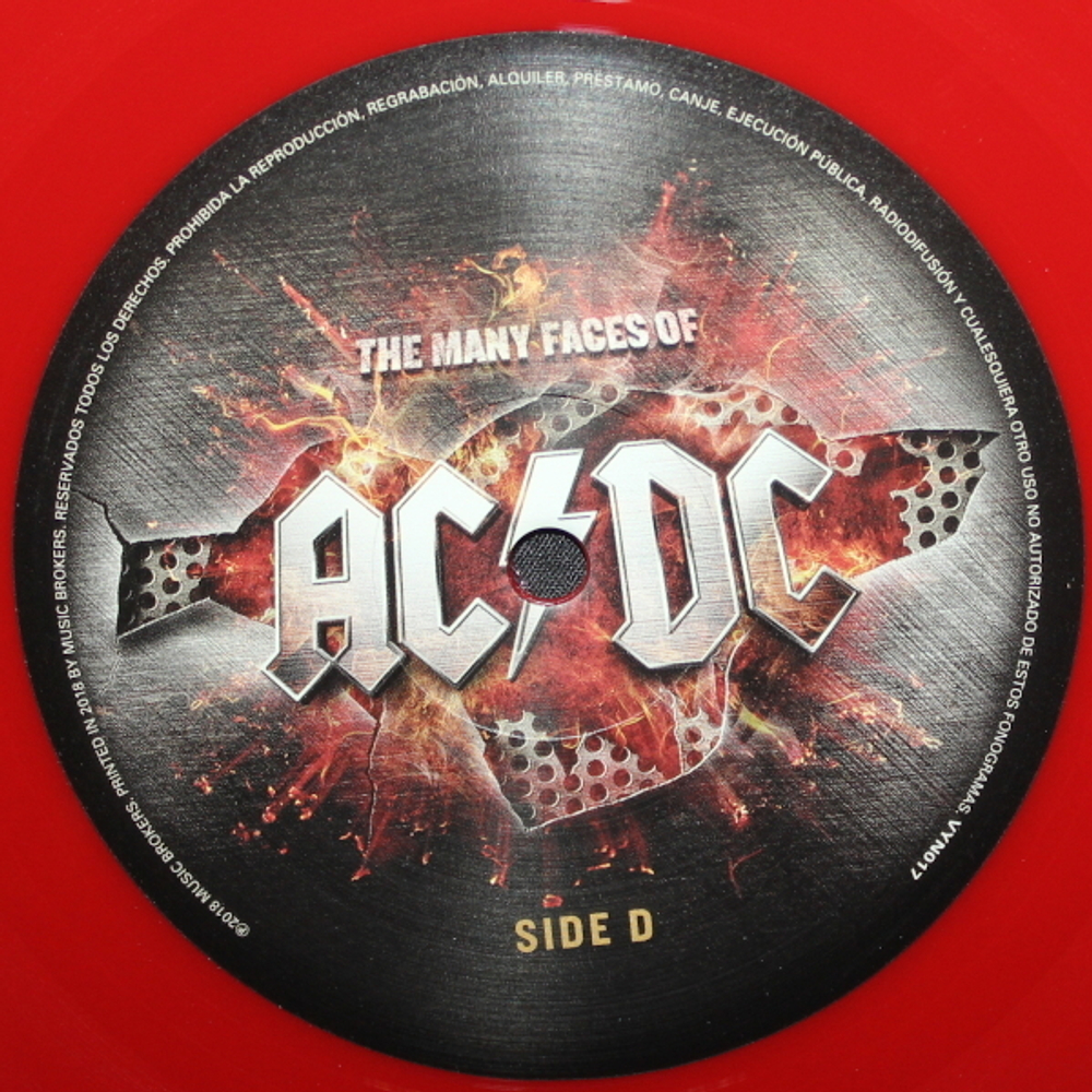 Сборник / The Many Faces Of AC/DC (Coloured Vinyl)(2LP)