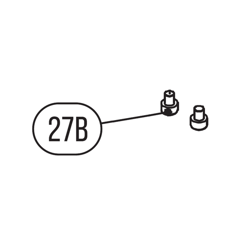 Купить Запчасть №27B для HGSR. Болт с внутренним шестигранником
