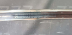 Молдинг двери передней левой Mercedes S (W222) 13-20 Б/У Оригинал A2226989500