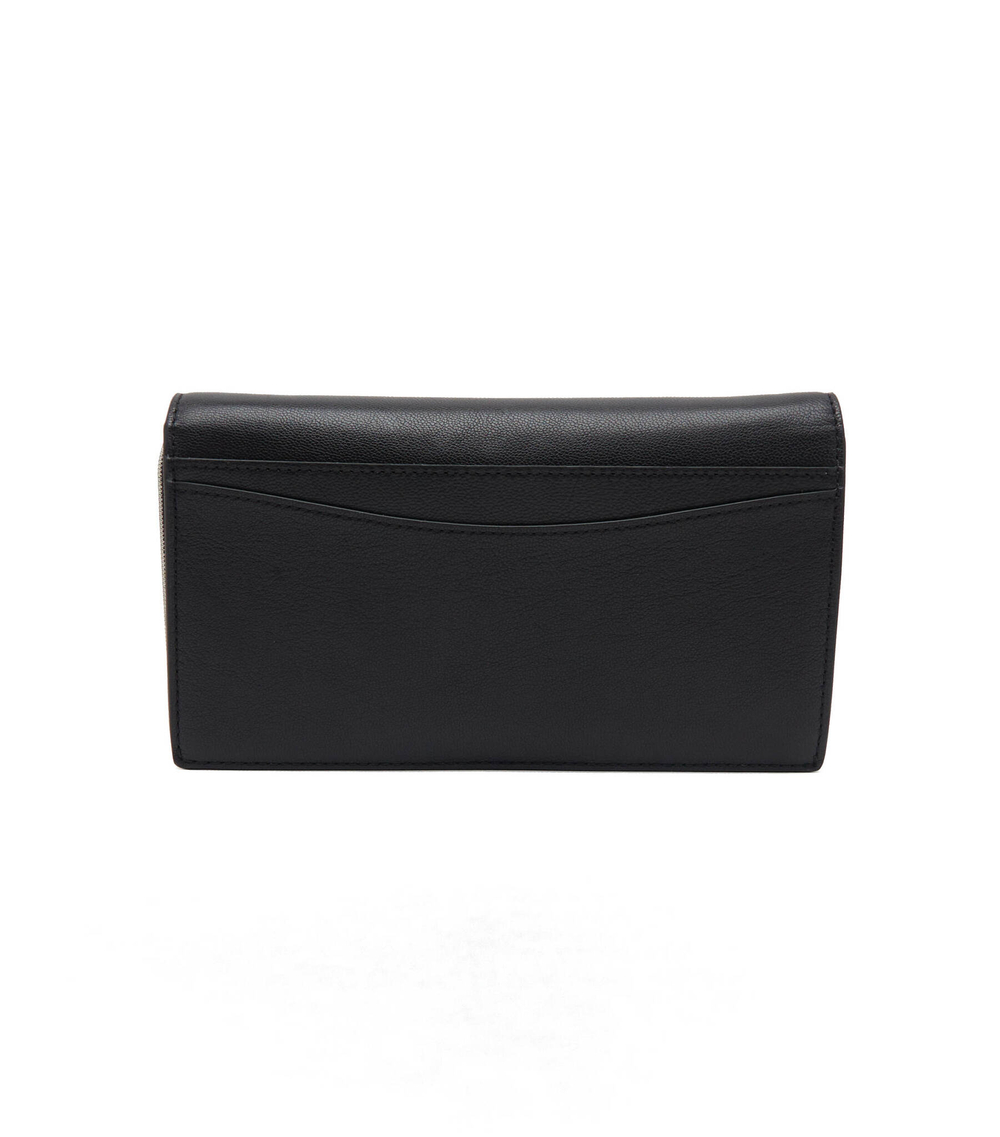 Кожаный клатч THE SLIM 84 MINI Marc Jacobs - черный(S173L03FA22)