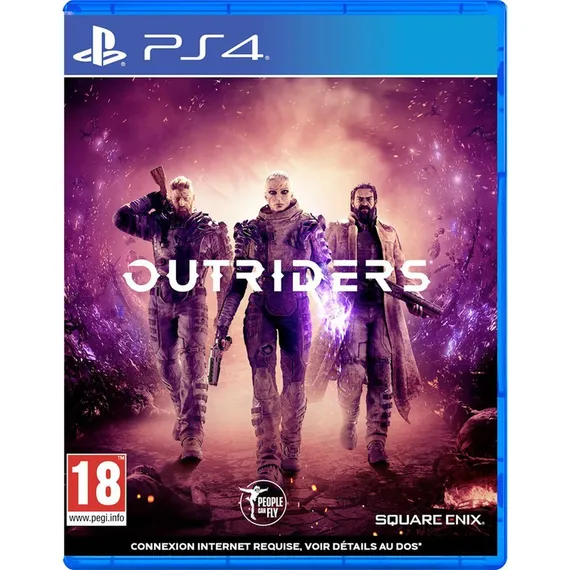 PS4 Outriders (трeбуетcя PS+) (Б/У, Полностью на русском языке, CUSA-07371)