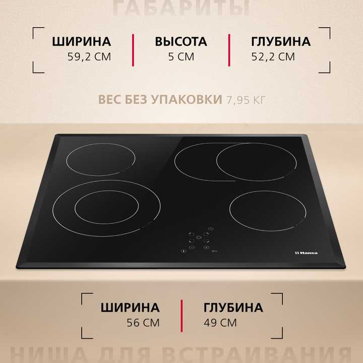 Электрическая панель Hansa BHC66706