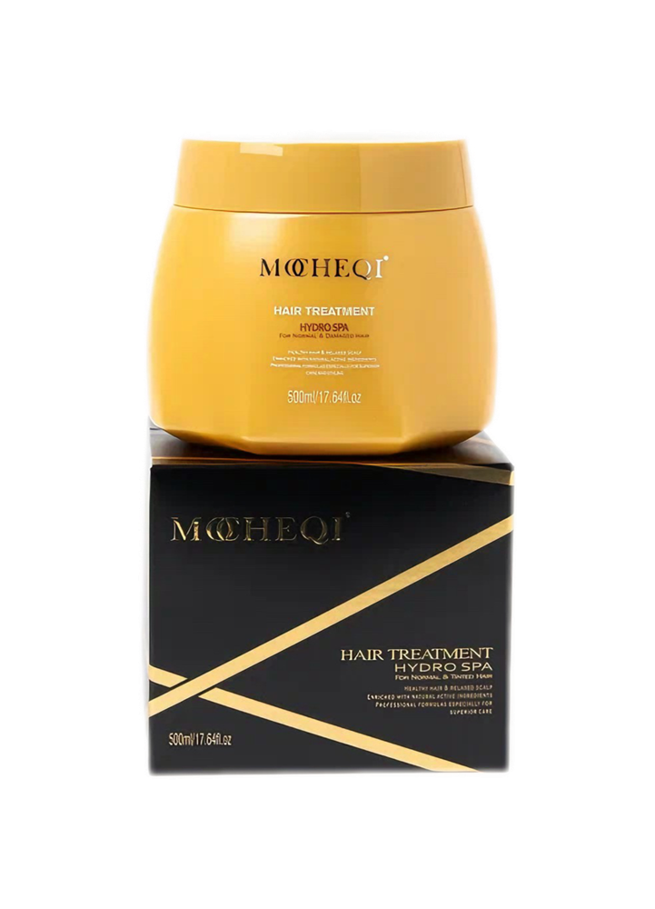 MOCHEQI Professional Hydro SPA 500 ml — шелковая маска для волос с маслом жожоба