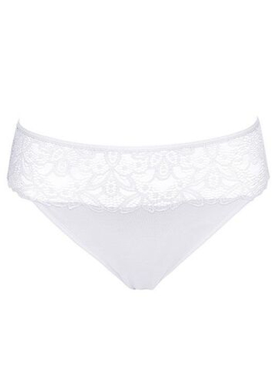 Высокие хлопковые трусики-слипы Belle Cotton (Размер: L) (Цвет: белый)