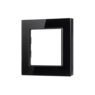 Рамка стеклянная FRM-GLARE-GS-1-BK (Arlight, -)