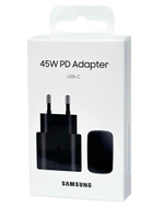 Сетевое зар. устр. для Samsung 45W TYPE-C в упаковке черное (High copy)