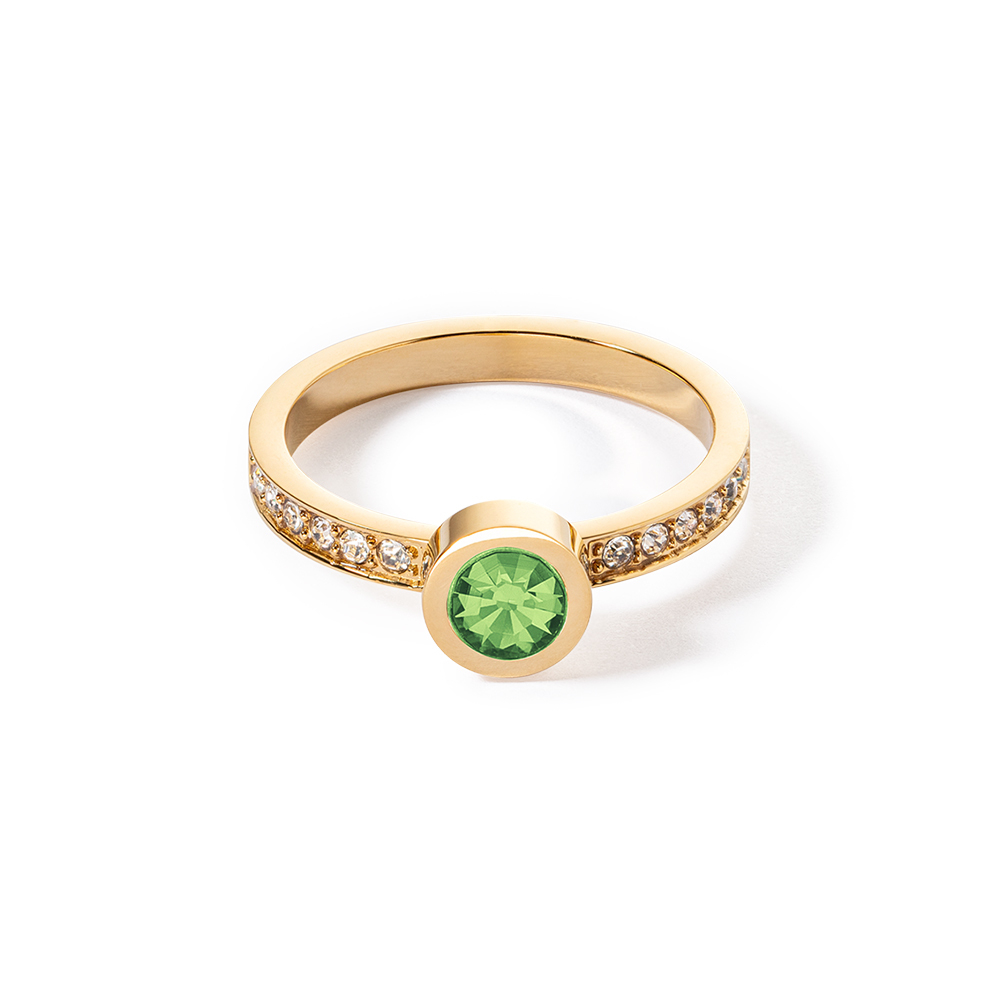 Кольцо Coeur de Lion Green-Gold 0228/40-0516 52 размер 16,5