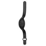Черный вибратор для пар 8,5см с часами-пультом ДУ Anne's Desire Dual Pleasure Tecnology Watchme Black