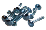 БОЛТ МЕБЕЛЬНЫЙ ELEMENT DIN603 С ГАЙКОЙ ОЦИНК 6Х40 8ШТ 2147