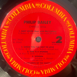 Виниловая пластинка Philip Bailey ‎– Chinese Wall LP