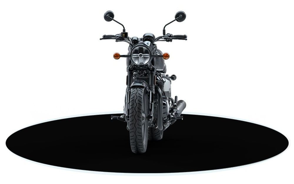 Royal Enfield Shotgun 650 Stencil White (Premium) 2026