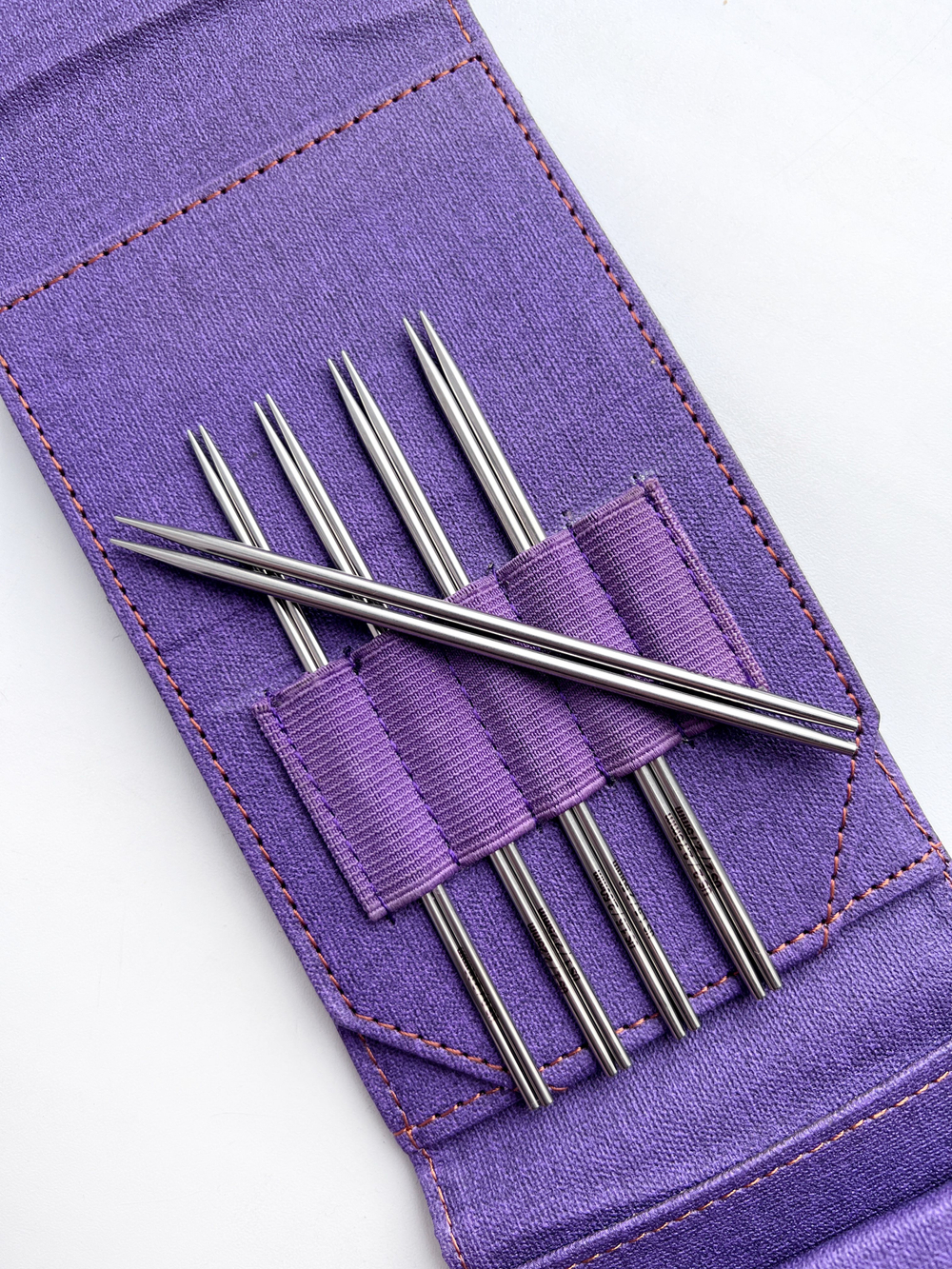 Набор съемных укороченных спиц 9см/9пар Flight Standard Purple Lykke