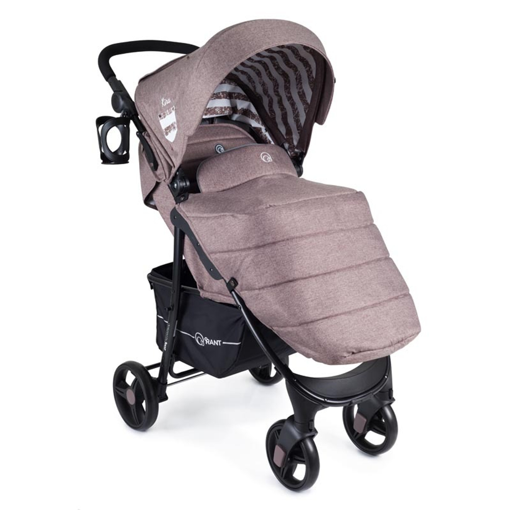 Коляска детская "KIRA Trends" RA055 Lines Brown