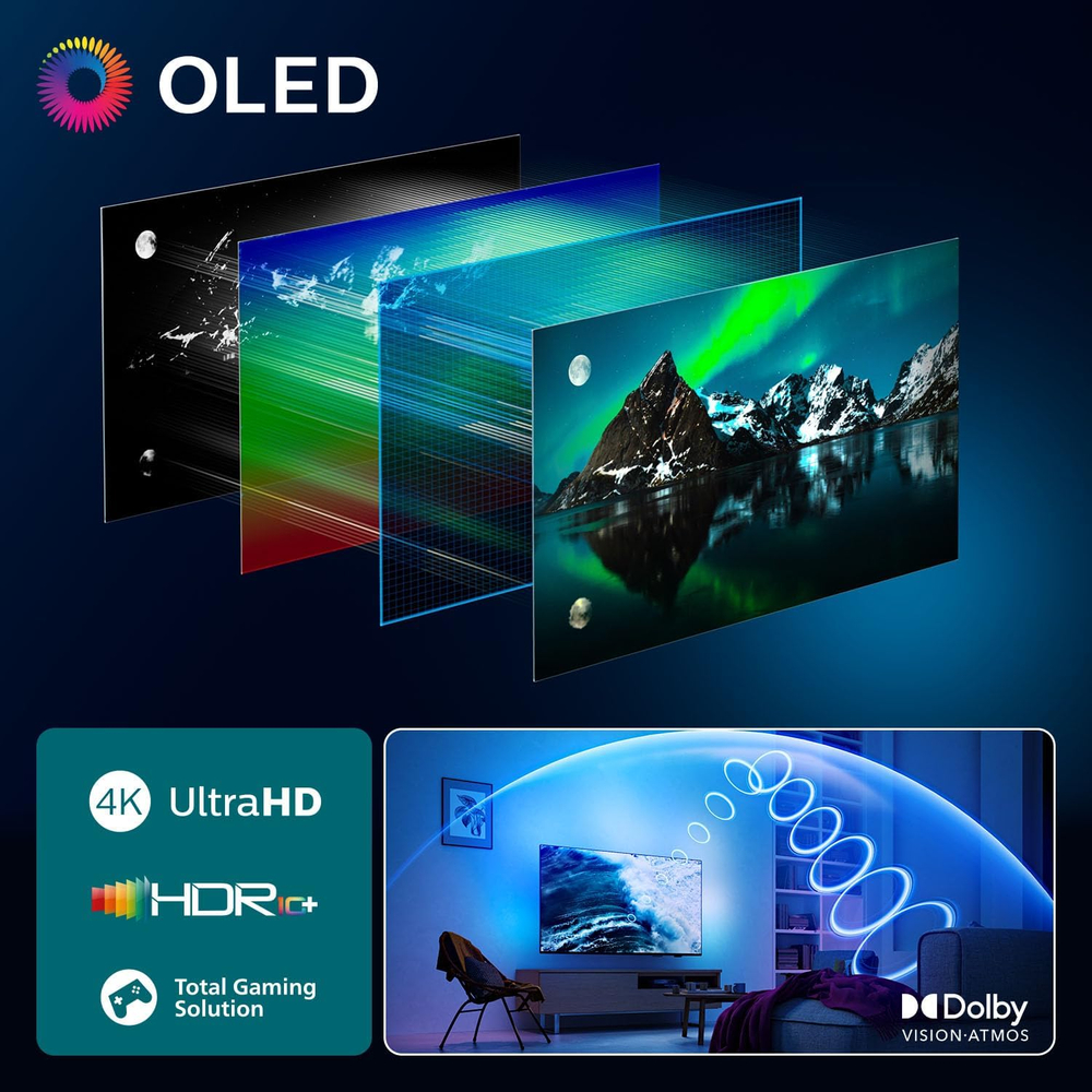 Телевизор Philips Ambilight 48OLED820