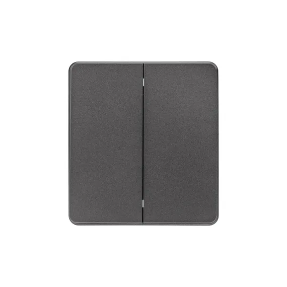 Выключатель для жалюзи KRANZ Miele Round Титан KR-78-0711-2