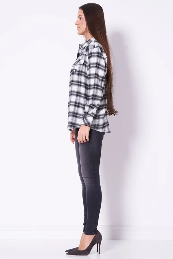 Рубашка женская TOMMY JEANS TJW RLX FLANNEL SHIR