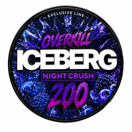 ICEBERG OVERKILL 200МГ - ГОЛУБИКА