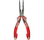 NWS Длинногубцы загнутые 45 , 170 мм, покрытие TitanFinish, рукоятки SoftGripp 3K