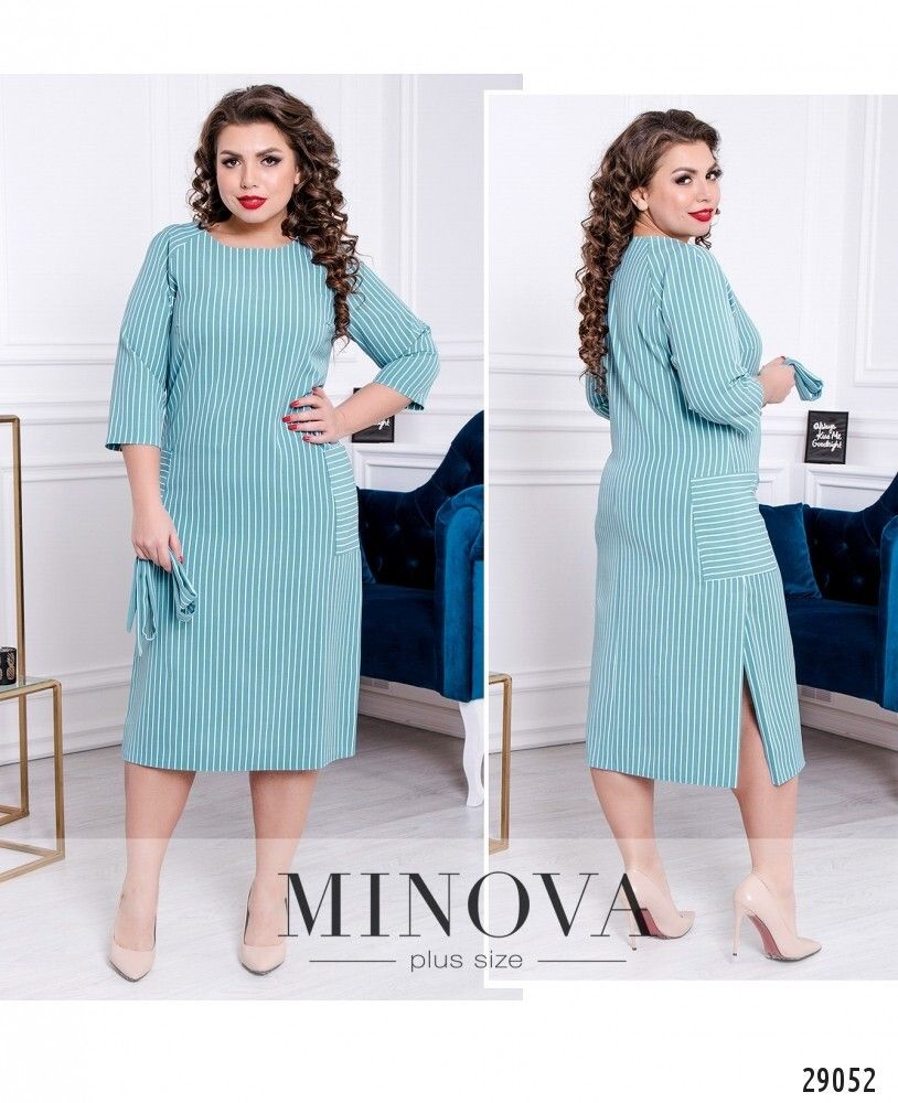 Платье 1126б-бирюзовый Minova Платье 1126б-бирюзовый Minova