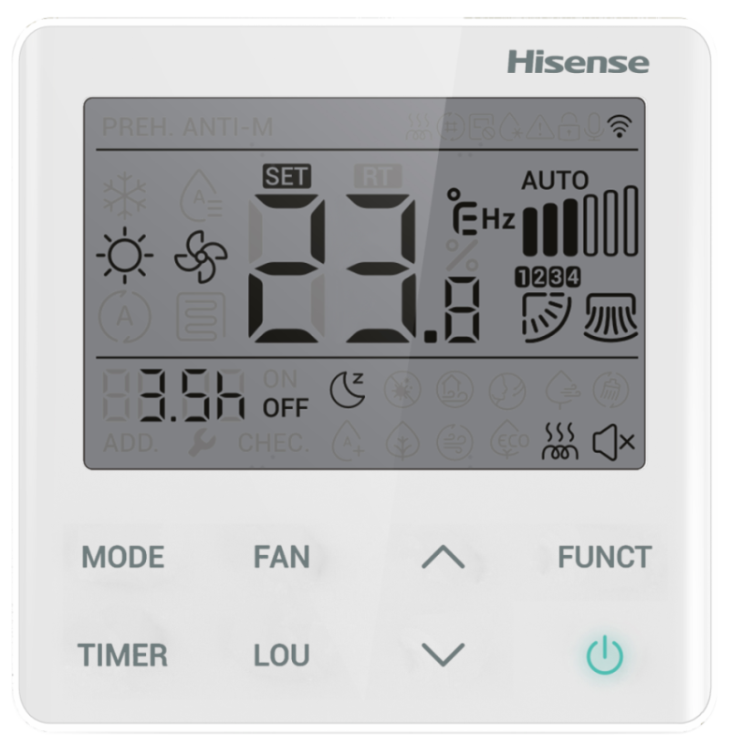 Hisense HEAVY EU DC Inverter R32 AUD-24UX4RFM8/AUW-24U4RJ7