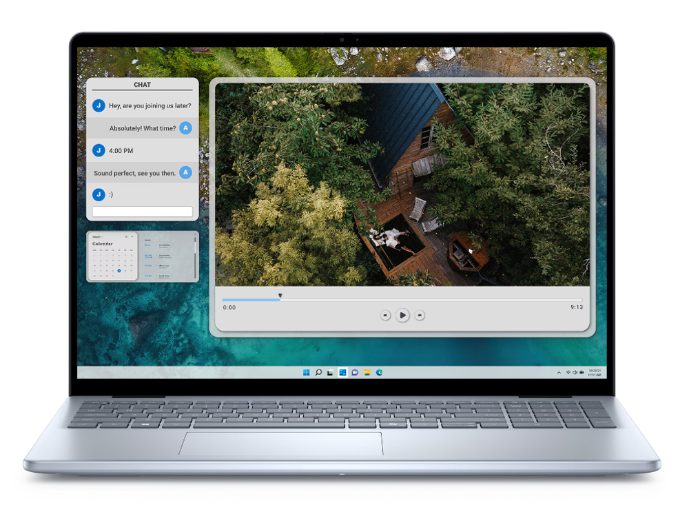 Ноутбук Dell Inspiron 16 с Ryzen 7 для работы и учебы