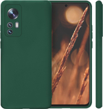 Мягкий Soft Touch чехол из силикона для XIAOMI 12 / 12X (не PRO,T,S,LITE!) с бархатной подкладкой