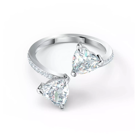 ATTRACT SOUL:RING HRT CZWH/CRY/RHS 58 5535193