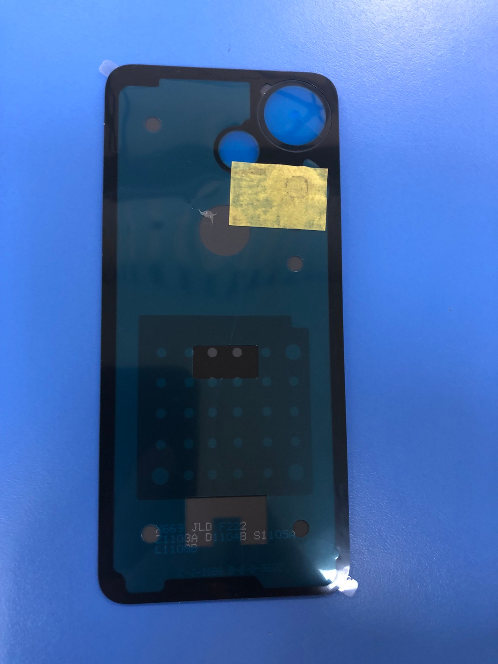 Задняя крышка для Infinix Hot 30i (X669) белая, Оригинал