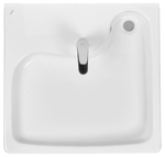 Раковина Santek Клио 60х61 с кронштейнами 1WH501780