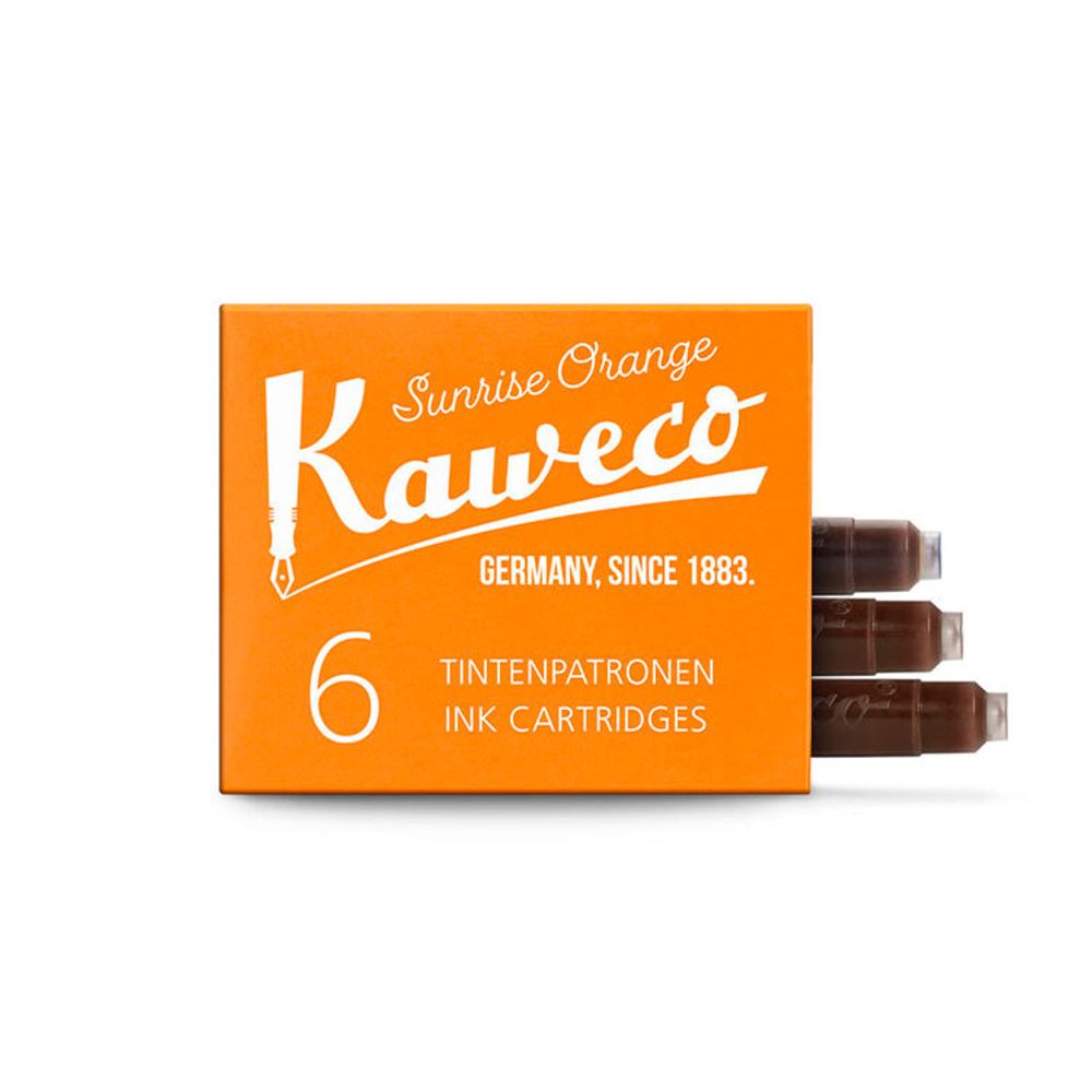 Набор картриджей Kaweco 6шт оранжевый (10000998)