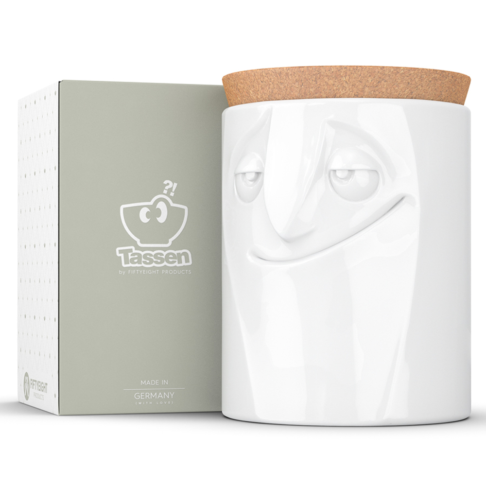 Емкость для хранения 1.7л Tassen Charming белая