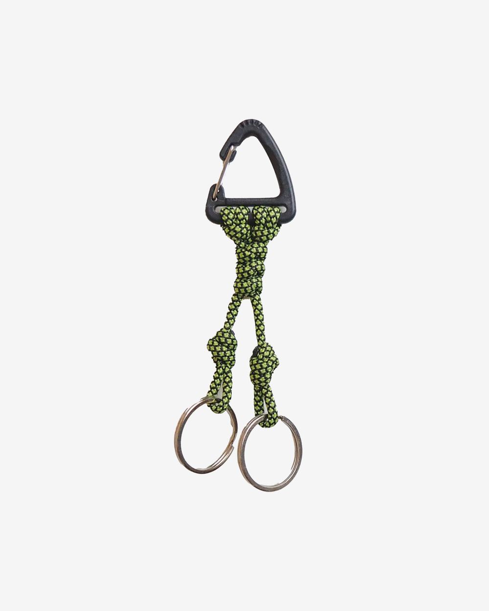Брелок Треугольник (черно-желтый snake шнурок)