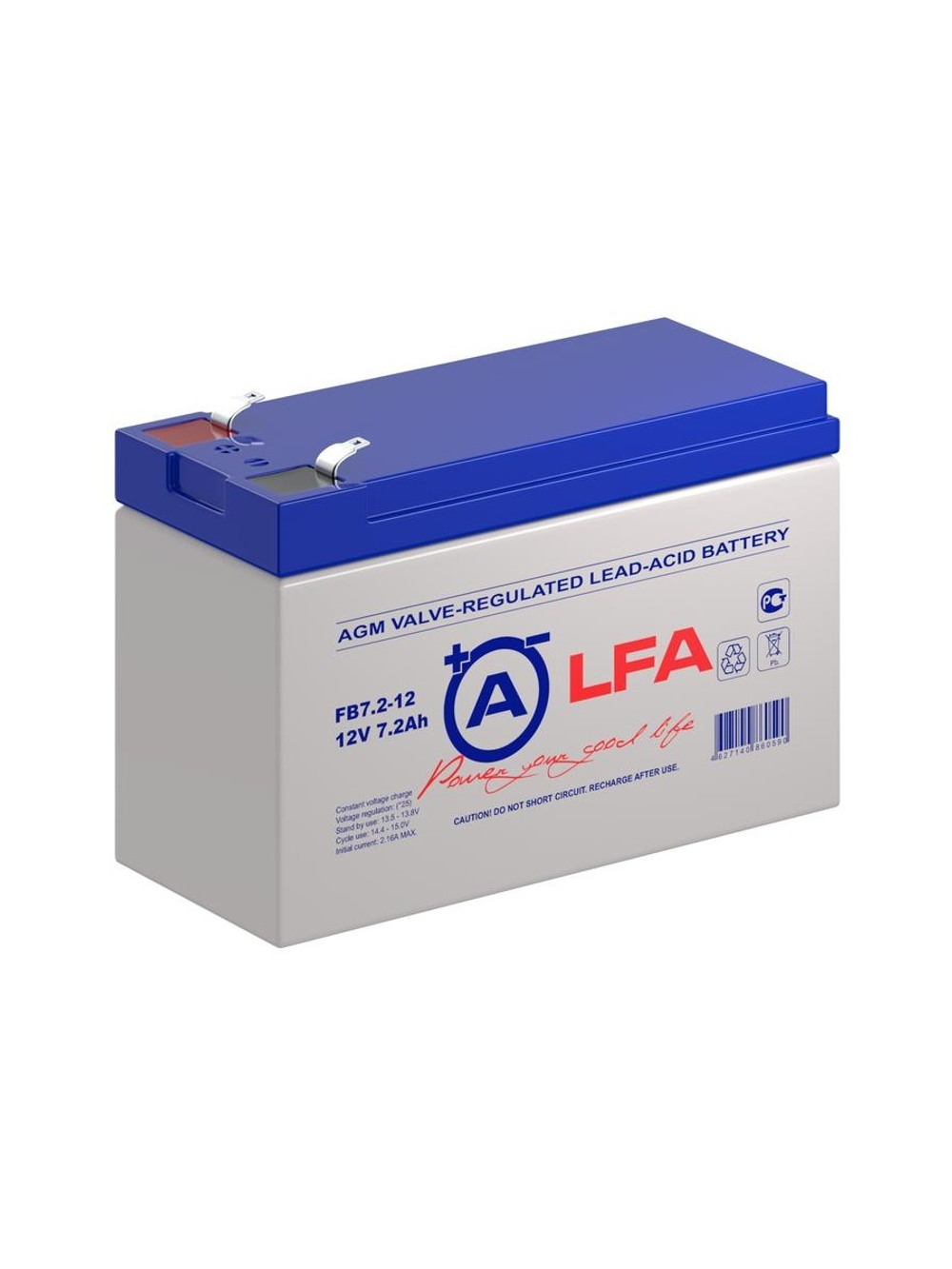 Аккумулятор 12В 7.2А.ч LFA FB7.2-12 LFA