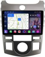Магнитола для KIA Cerato 2 Koup 2008-2013 (купе)- FarCar BM9-2K-7093CP монитор 9.5" 2K QLED на Android 14, Быстрая, CarPlay, 4G SIM-слот
