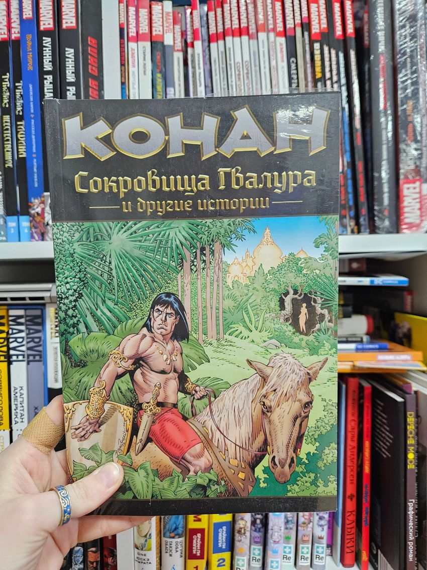 Конан. Сокровища Гвалура и другие истории (мягкий переплет)