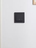 BRITE Рамка 1-местная IP44 РУ-1-БрГ-44 графит IEK