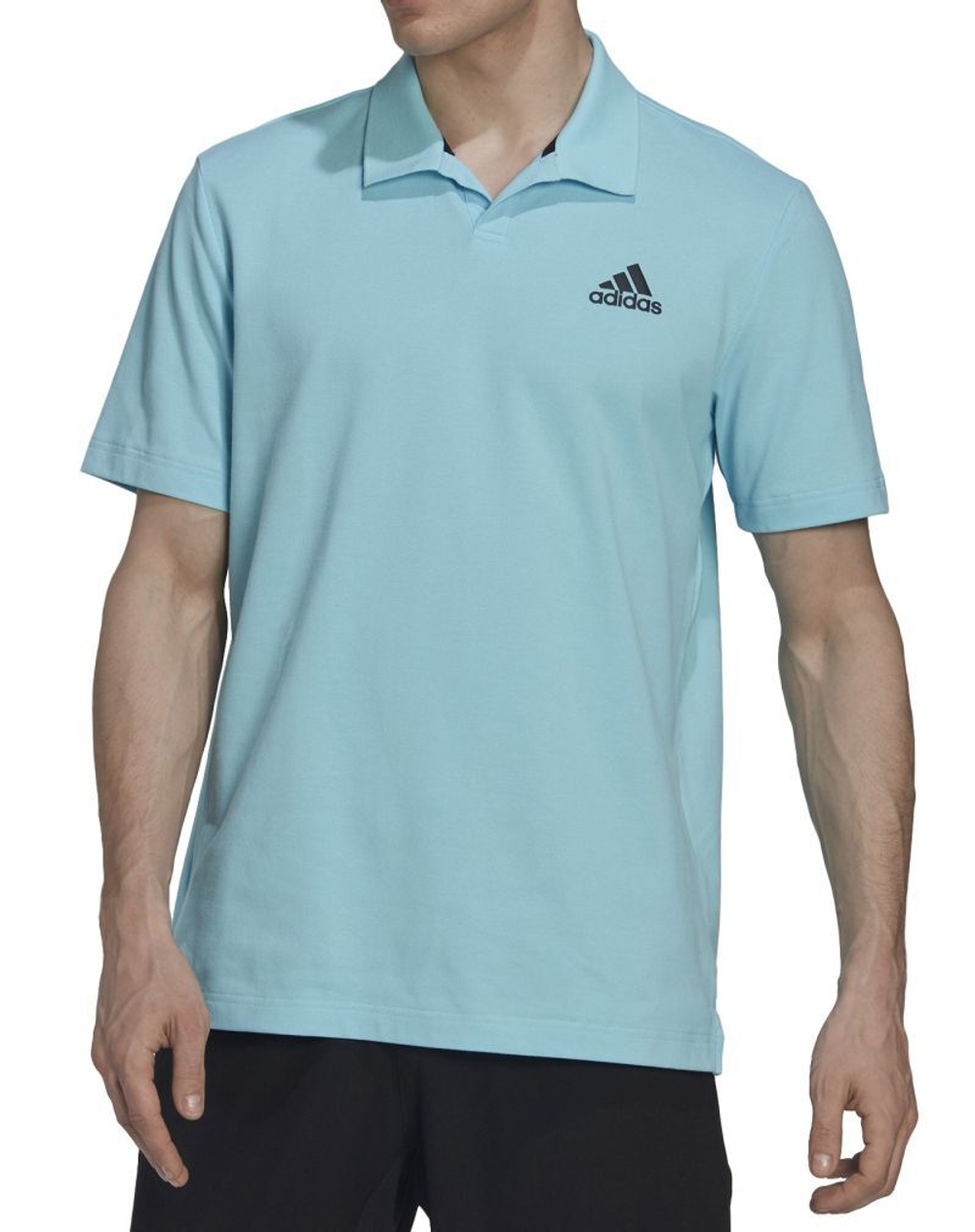 Мужское теннисное поло Adidas Club House 3-Bar Tennis Polo Shirt - небесный