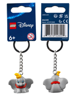 Брелок Лего Дисней Дамбо 854328 | LEGO Disney Dumbo Key Chain | брелок с фигуркой слонёнка Дамбо | 6+