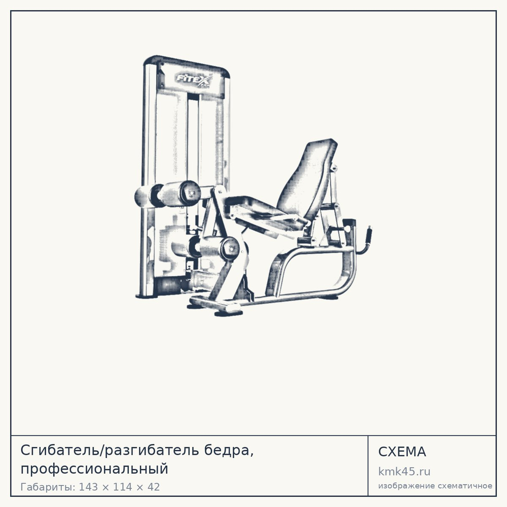 Сгибатель/разгибатель бедра, профессиональный — от 210 000 ₽