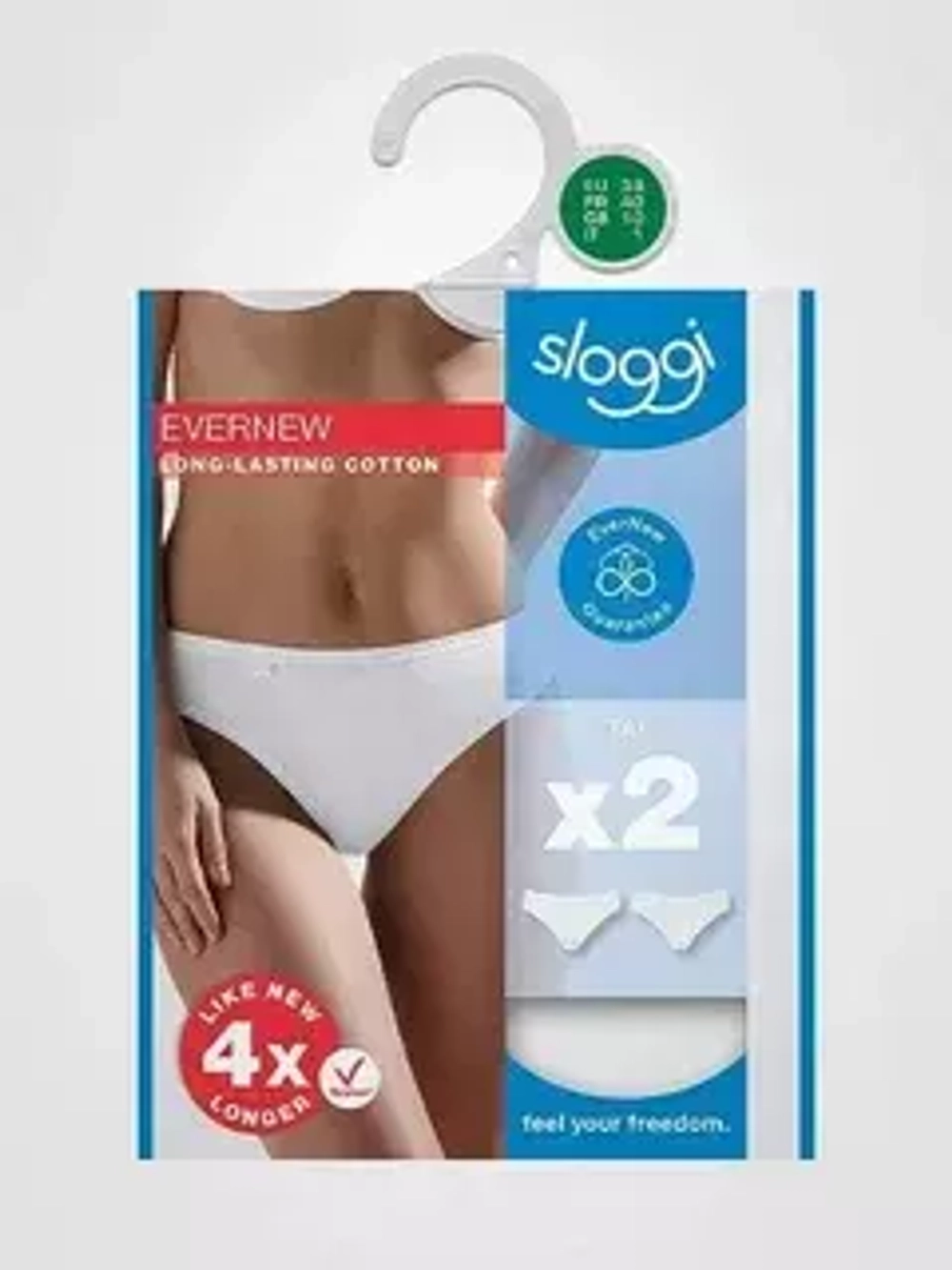 Трусы женские Sloggi EverNew Mini C2P 2шт
