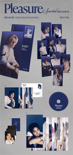 [Альбом] TREASURE - PLEASURE [BLUE VER.]